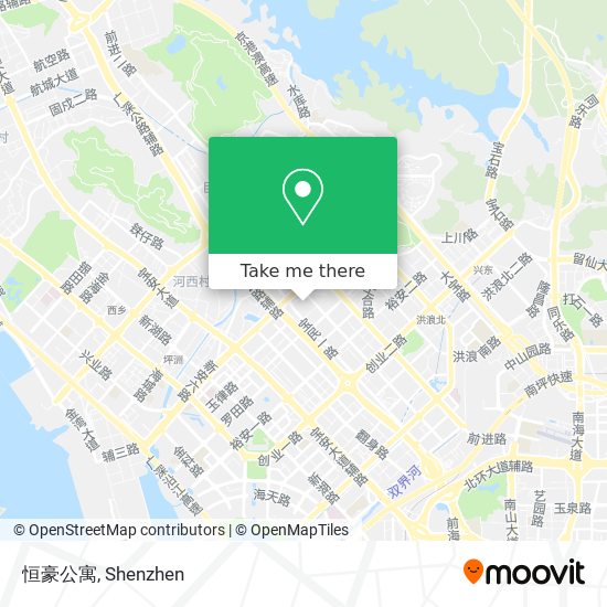 恒豪公寓 map