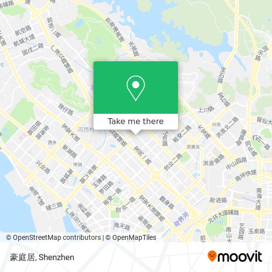 豪庭居 map