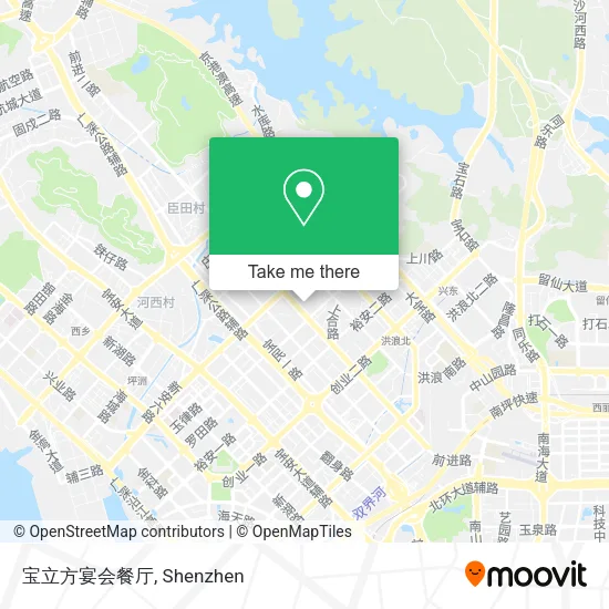 宝立方宴会餐厅 map