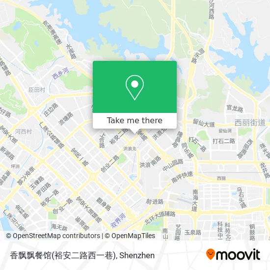 香飘飘餐馆(裕安二路西一巷) map