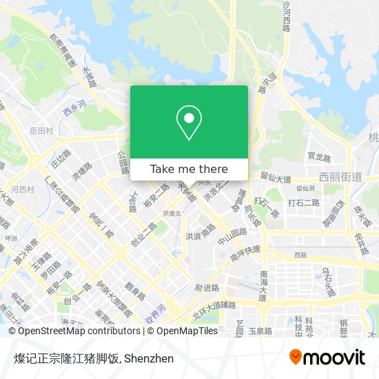 燦记正宗隆江猪脚饭 map