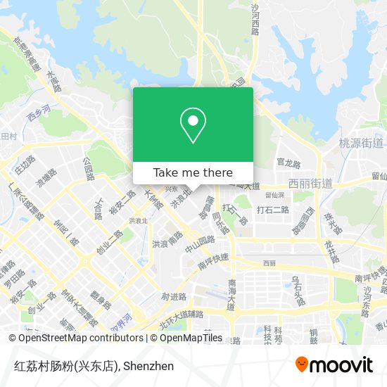 红荔村肠粉(兴东店) map