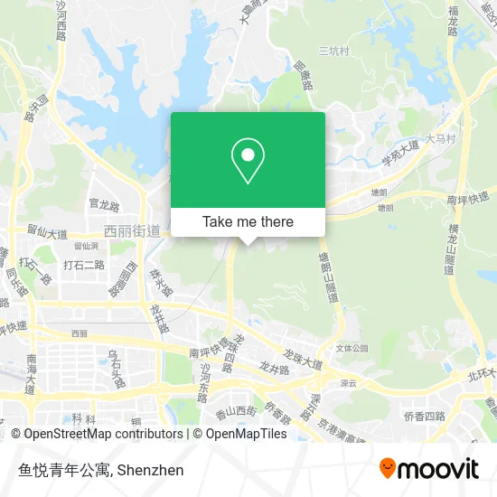 鱼悦青年公寓 map