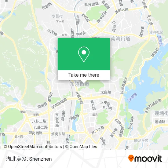 湖北美发 map