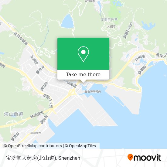 宝济堂大药房(北山道) map