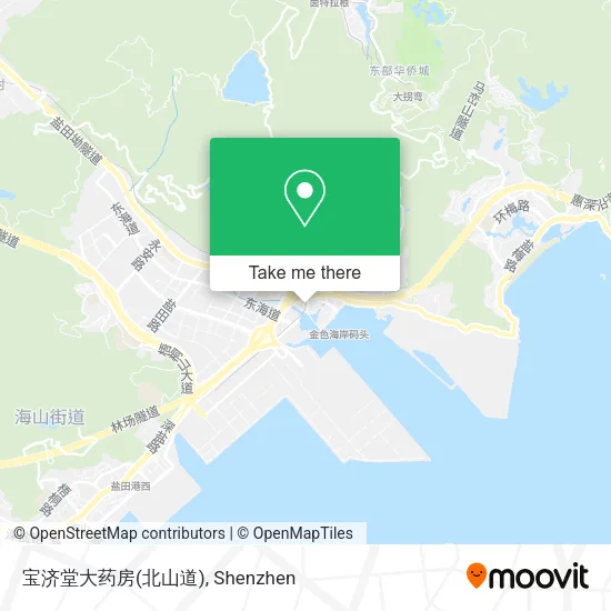 宝济堂大药房(北山道) map
