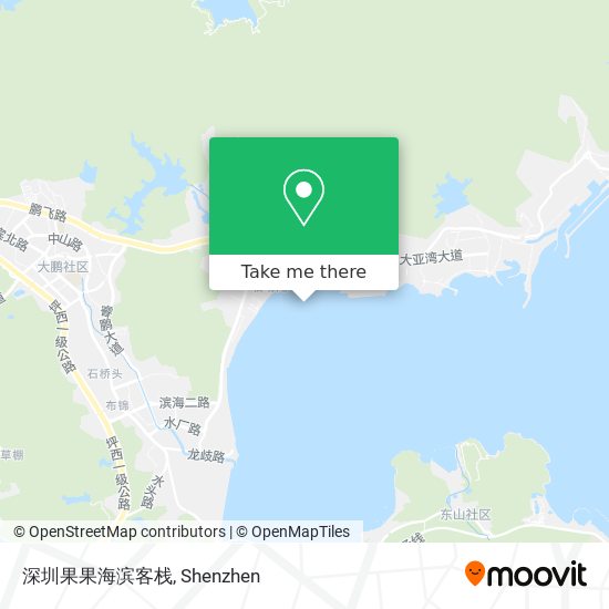 深圳果果海滨客栈 map