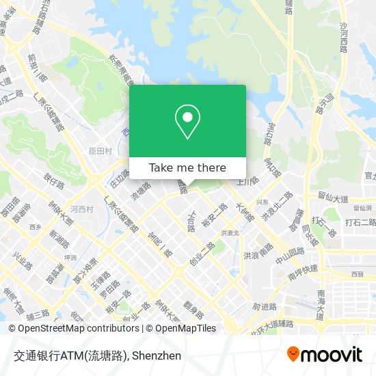 交通银行ATM(流塘路) map