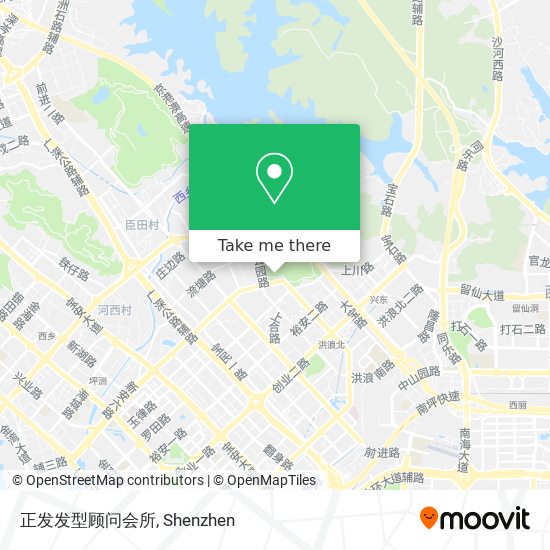 正发发型顾问会所 map