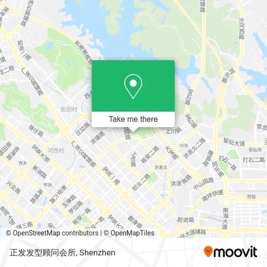 正发发型顾问会所 map