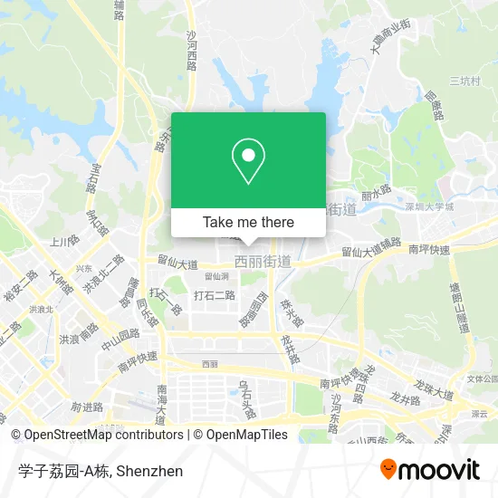 学子荔园-A栋 map