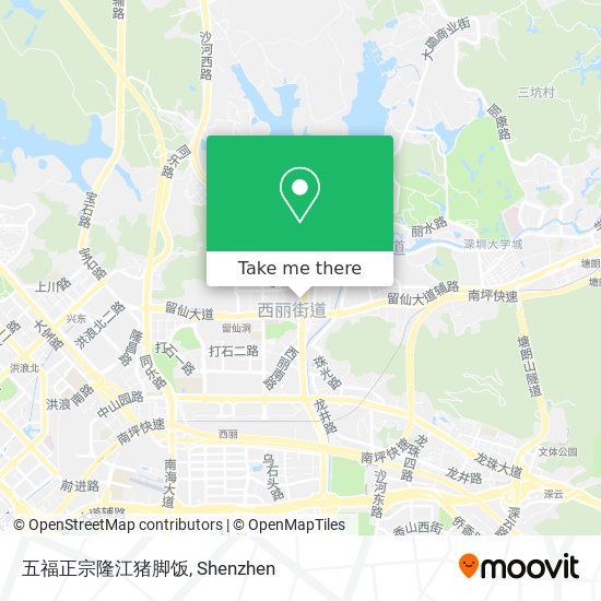 五福正宗隆江猪脚饭 map