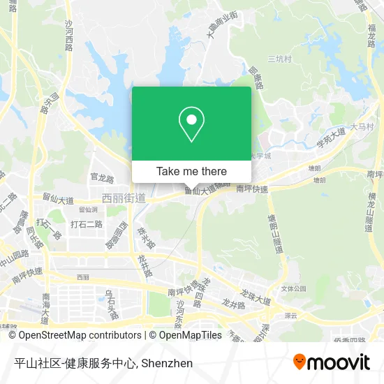 平山社区-健康服务中心 map