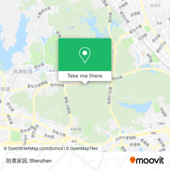 朗麓家园 map