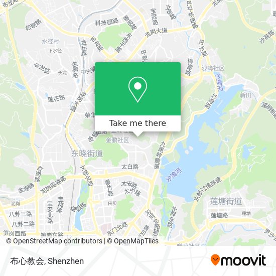 布心教会 map