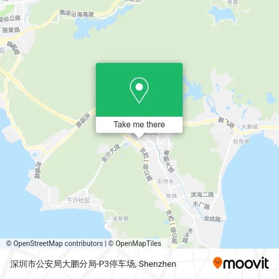 深圳市公安局大鹏分局-P3停车场 map