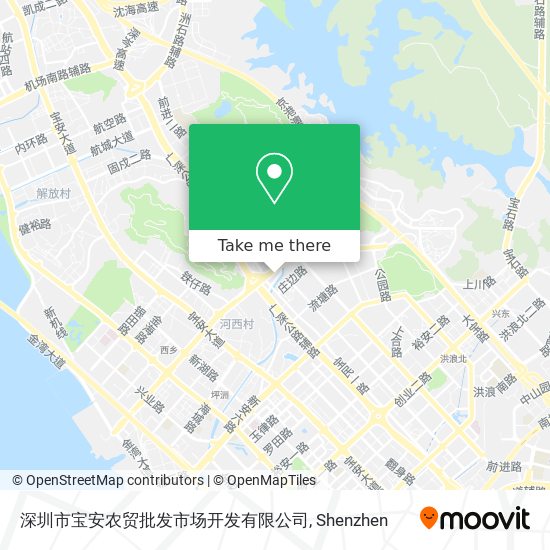 深圳市宝安农贸批发市场开发有限公司 map