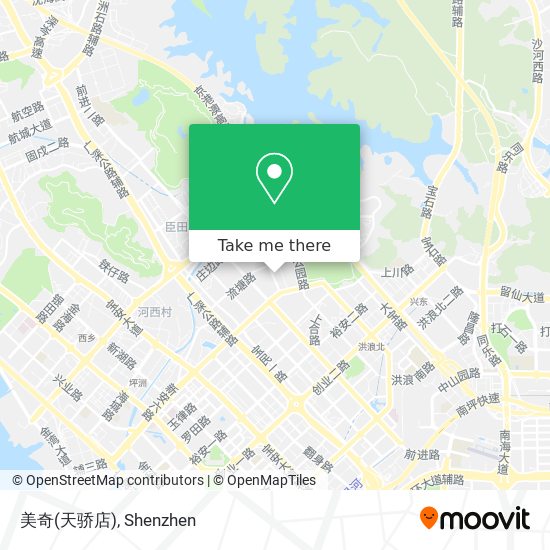 美奇(天骄店) map