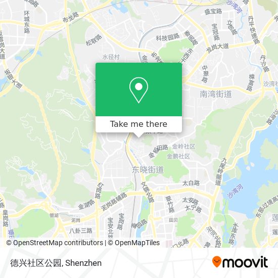 德兴社区公园 map