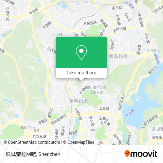 联城荣超网吧 map