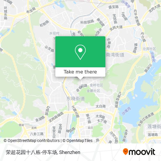 荣超花园十八栋-停车场 map