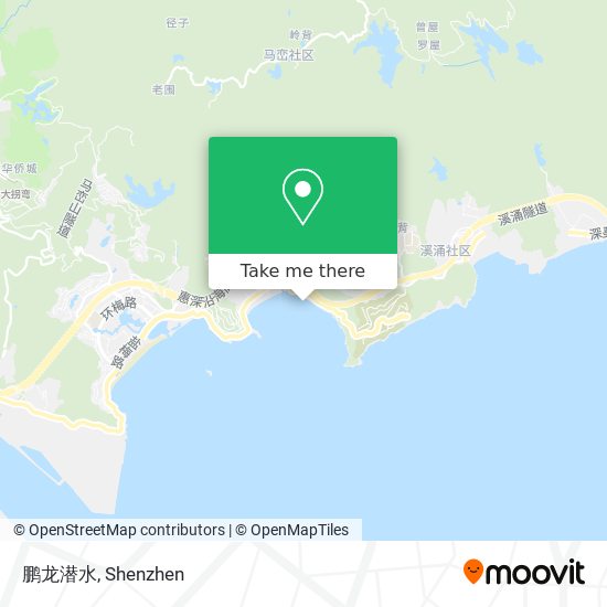 鹏龙潜水 map