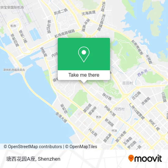 塘西花园A座 map