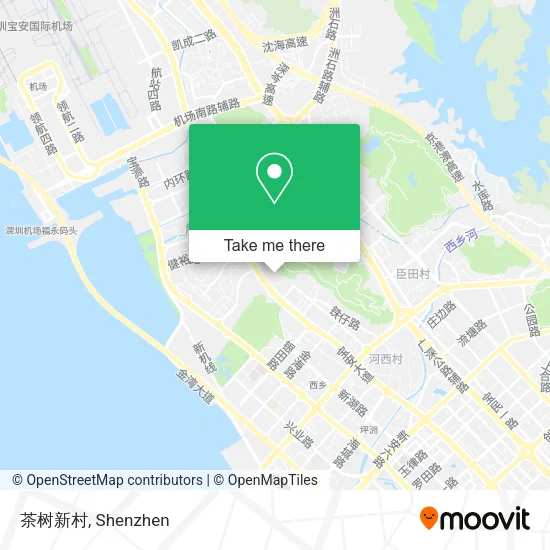 茶树新村 map