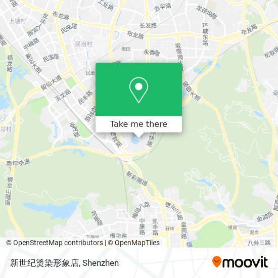新世纪烫染形象店 map