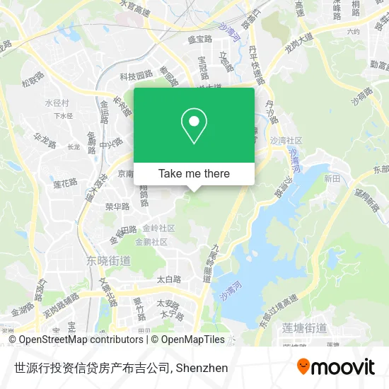 世源行投资信贷房产布吉公司 map