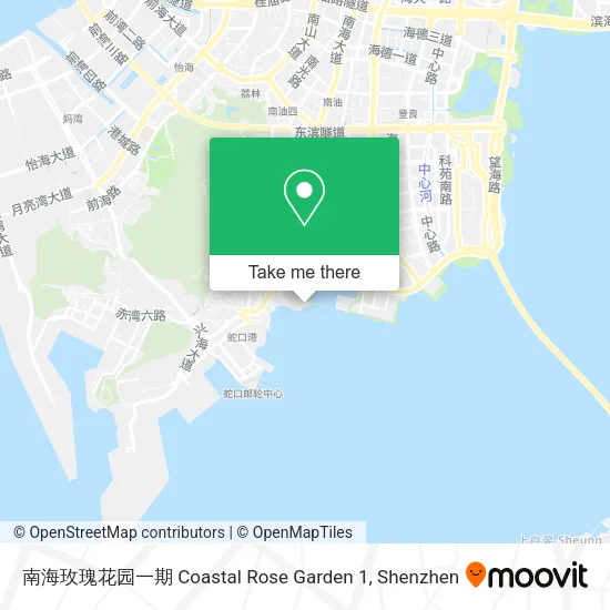 南海玫瑰花园一期 Coastal Rose Garden 1 map