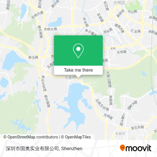 深圳市国奥实业有限公司 map