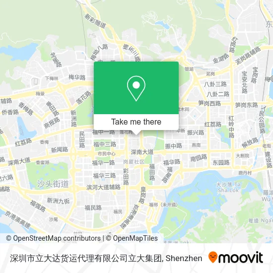 深圳市立大达货运代理有限公司立大集团 map