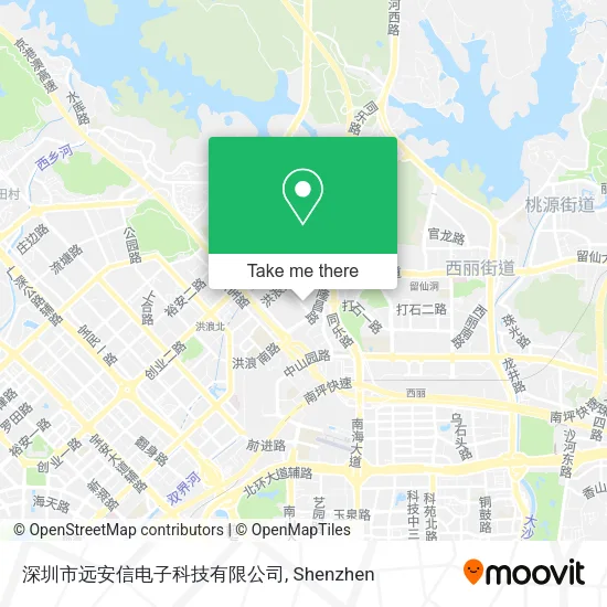 深圳市远安信电子科技有限公司 map