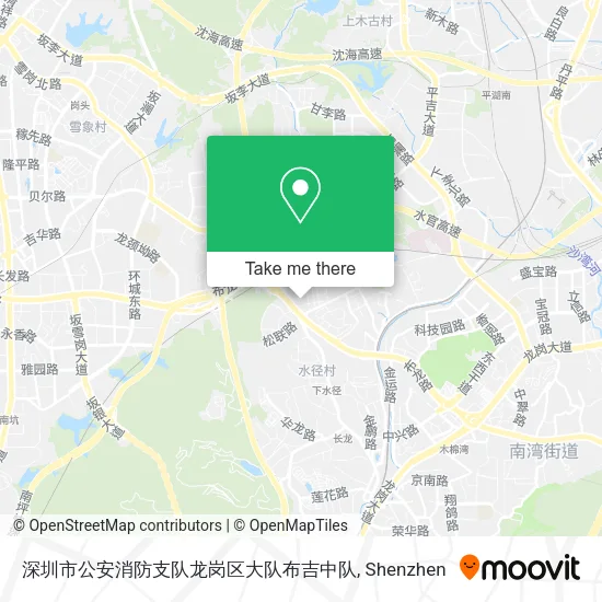 深圳市公安消防支队龙岗区大队布吉中队 map