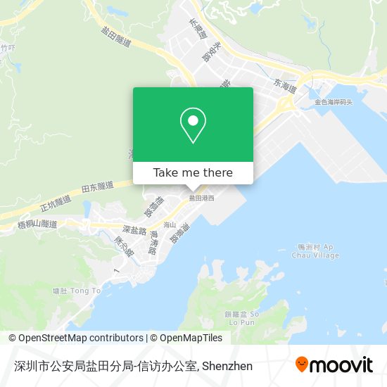 深圳市公安局盐田分局-信访办公室 map