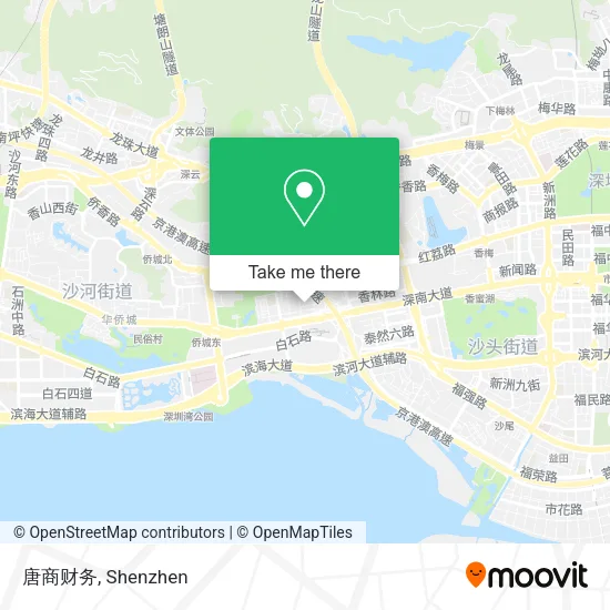 唐商财务 map