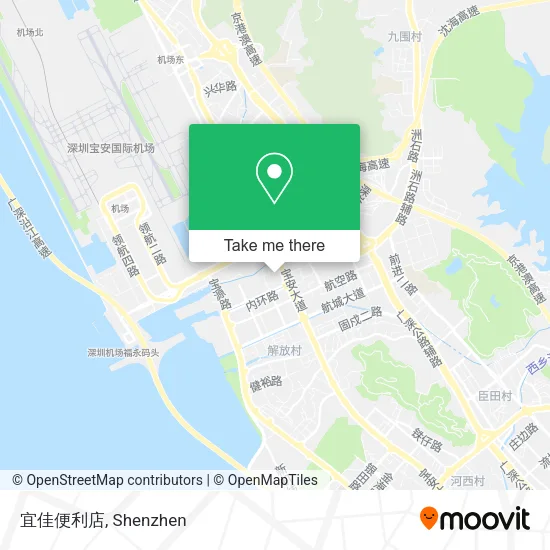 宜佳便利店 map
