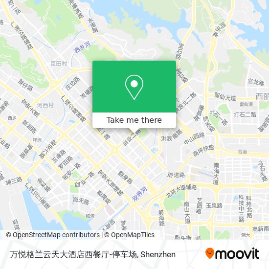 万悦格兰云天大酒店西餐厅-停车场 map