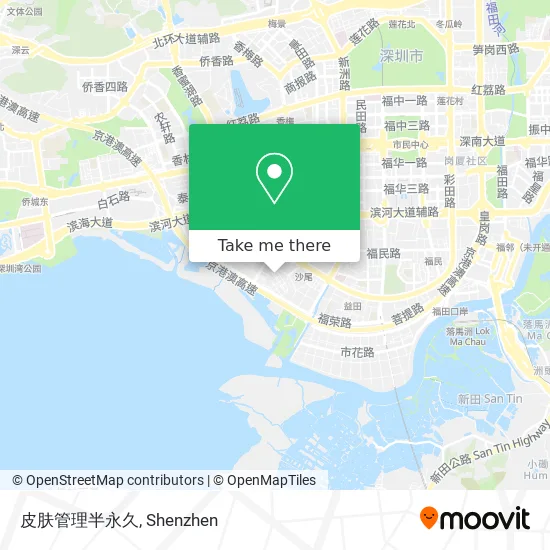 皮肤管理半永久 map