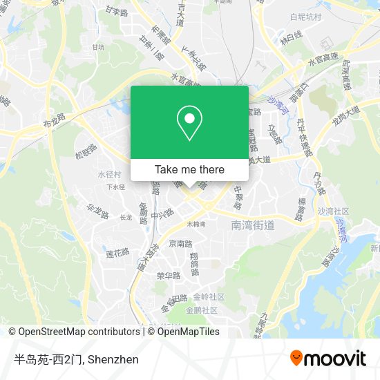 半岛苑-西2门 map