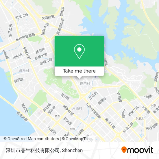 深圳市品生科技有限公司 map
