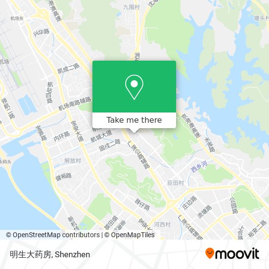明生大药房 map