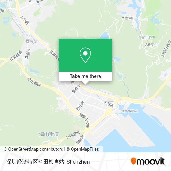 深圳经济特区盐田检查站 map