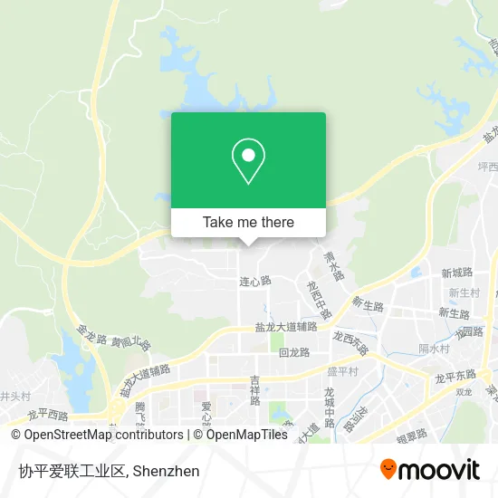 协平爱联工业区 map