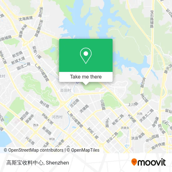 高斯宝收料中心 map