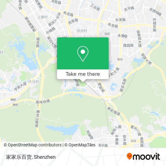 家家乐百货 map