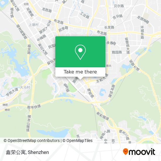 鑫荣公寓 map