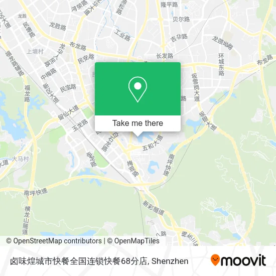 卤味煌城市快餐全国连锁快餐68分店 map