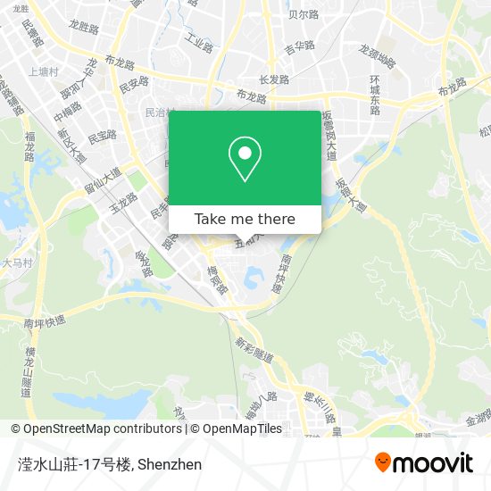 滢水山莊-17号楼 map